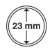 Капсулы для монет. 23 мм. Leuchtturm.