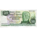 Банкнота 500 песо. Аргентина.