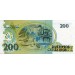 Банкнота 200 крузейро. 1990 год, Бразилия.