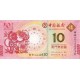 Год обезьяны. Банкнота 10 патак, 2016 год, Макао. Банк Китая.