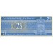 Банкнота 2,5 гульдена. 1970 год, Нидерландские Антильские острова.