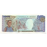 Банкнота 5000 франков. 1988 год, Руанда.