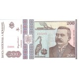 Банкнота 200 лей. 1992 год, Румыния.