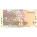  Банкнота 20 рандов. 2005 год, ЮАР.