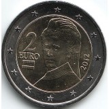 Монета 2 евро, 2012 год, Австрия.
