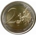  450-летие со дня рождения Галилео Галилея. Монета 2 евро, 2014 год, Италия.