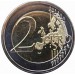  200 лет со дня рождения Джузеппе Верди. Монета 2 евро, 2013 год, Италия.