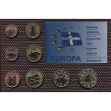 Набор пробных евро  Шетландских островов 2012 года в блистере