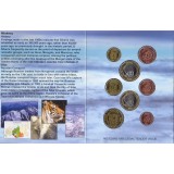 Набор пробных евро  Сибирь 2005 года в буклете