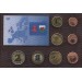 Набор пробных евро  Уэльса 2006 года в блистере