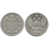 15 копеек,1907 года, (СПБ-ЭБ) серебро  Российская Империя