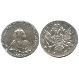 1 рубль 1742 года  (СПБ)  Российская Империя, серебро 