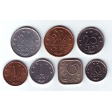  Набор монет (7 шт.) 1971-1985 гг., Нидерландские Антильские острова.