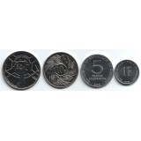  Набор монет Бурунди (4 шт.) 1980-2011 гг., Бурунди.