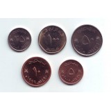 Набор монет Омана (5 шт.). 1984-2010 гг, Оман.