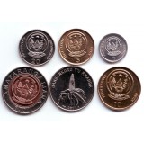 Набор монет Руанды. 2003-2009 гг., Руанда.