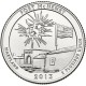 Форт Мак-Генри, национальный памятник и исторический храм. Монета 25 центов (P). 2013 год, США.