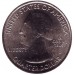 Автомагистраль Блу-Ридж. Монета 25 центов (D). 2015 год, США.