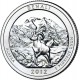 Национальный парк Денали. Монета 25 центов (P). 2012 год, США.