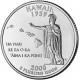 Гавайи. Монета 25 центов (P). 2008 год, США.