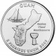 Гуам. Монета 25 центов (D). 2009 год, США.