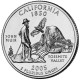 Калифорния. Монета 25 центов (D). 2005 год, США.