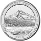 Национальный лес Маунд Худ. Монета 25 центов (P). 2010 год, США.