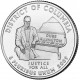 Округ Колумбия. Монета 25 центов (P). 2009 год, США.