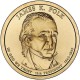 11-й президент США. Джеймс Полк. Монетный двор P. 1 доллар, 2009 год, США.