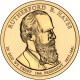 19-й президент США. Резерфорд Б. Хейз. Монетный двор D. 1 доллар, 2011 год, США.
