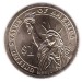 22-й президент США. Гровер Кливленд. Монетный двор D. 1 доллар, 2012 год, США.