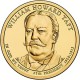 27-й президент США. Уильям Говард Тафт. Монетный двор D. 1 доллар, 2013 год, США.