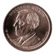 28-й президент США. Томас Вудро Вильсон. Монетный двор D. 1 доллар, 2013 год, США.