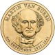 8-й президент США. Мартин Ван Бюрен. Монетный двор D. 1 доллар, 2008 год, США.
