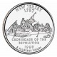 Нью-Джерси. Монета 25 центов (D). 1999 год, США.