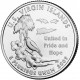 Американские Виргинские острова. Монета 25 центов (P). 2009 год, США.