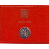Святой год милосердия. Монета 2 евро. 2016 год, Ватикан. (в буклете)