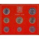 Годовой набор монет евро Ватикана в буклете. 2016 год, Ватикан.