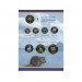 Набор из 14-ти монет и двух жетонов Мордовии (Серия "Красная книга") выпуск I и II в альбоме-планшете