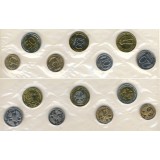 Годовой набор монет России, 1992 год. СПМД. Мягкая упаковка